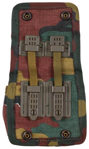 Belg. Funkgerätetasche, tarn, gebr.