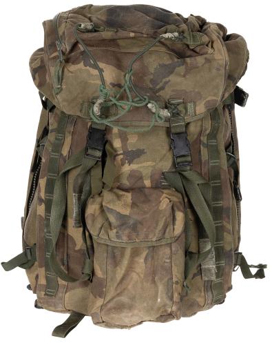 Brit. Rucksack, "PLCE SHORT", o. Seitent.,DPM, gebr.,II Wahl