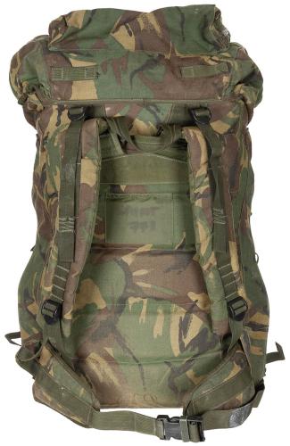 Brit. Rucksack, "PLCE LONG", o. Seitent.,DPM, gebr.,II Wahl