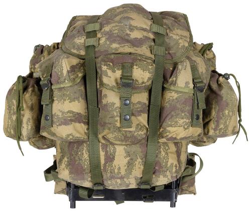 Türk. Rucksack, M2008, gebr., TOP ZUSTAND, Metallgestell