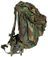 Türk. Rucksack, woodl., gebr., TOP ZUSTAND, Metallgestell