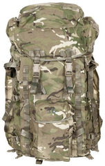 Brit. Rucksack, "INF Long", OHNE Seitent., MTP, IRR, gebr.