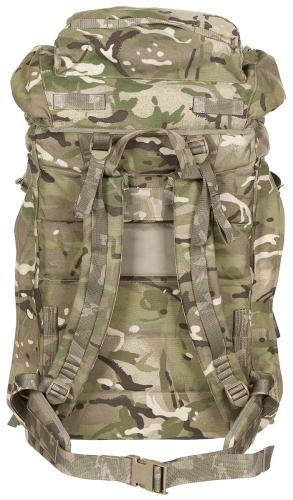 Brit. Rucksack, "INF Long", OHNE Seitent., MTP, IRR, gebr.