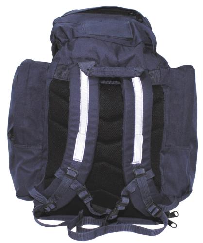 Brit. Rucksack, blau, "ROYAL AIR FORCE", gebr.