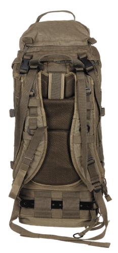 Österr. Kampfrucksack mit Träger, oliv, gebr.