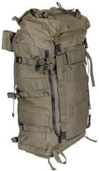 Österr. Kraxenrucksack, ohne Tragegestell, oliv, gebr.