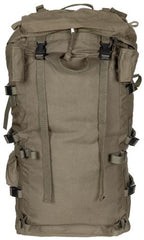 Österr. Kraxenrucksack, ohne Tragegestell, oliv, gebr.