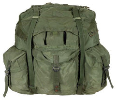 US Rucksack, Alice Pack, oliv, LARGE, Metallgest., gebr.,