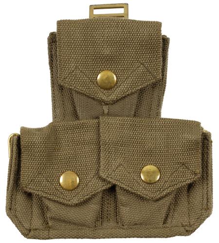 Brit. Munitionstasche, oliv, neuwertig