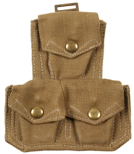 Brit. Munitionstasche, khaki, neuwertig