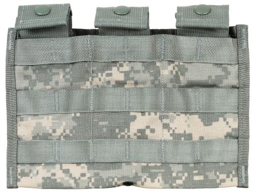 US Magazintasche, "M4", MOLLE, 3-fach, AT-digital, gebr.