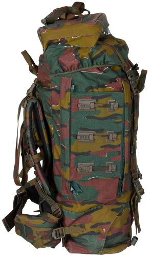 Belg. Rucksack, 120 l, tarn, gebr.