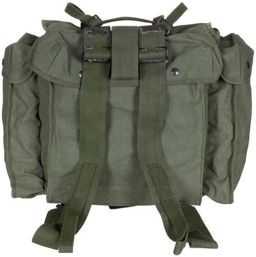 Belg. Rucksack, Canvas, oliv, gebr., TOP ZUSTAND
