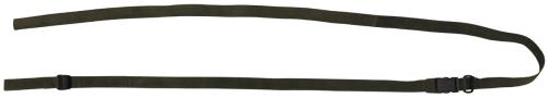 Brit. Gewehrgurt, 2-teilig, oliv, 230 x 2,5 cm, gebr.
