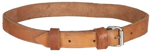 Rumän. Lederriemen, braun, 70 x 2 cm, gebr.