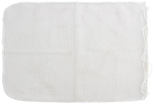 Holl. Wäschesack, Netz, weiß, 75 x 55 cm, gebr.