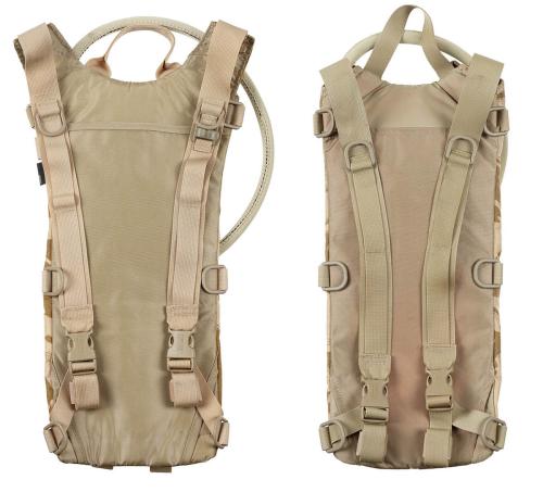 Brit. Trinkrucksack, CAMELBAK, desert, gebr.