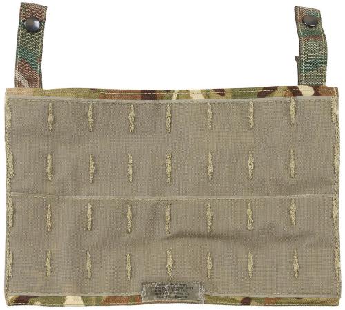 Brit. Frontplatte, mit Klett, Osprey MK IV, MTP tarn, gebr.