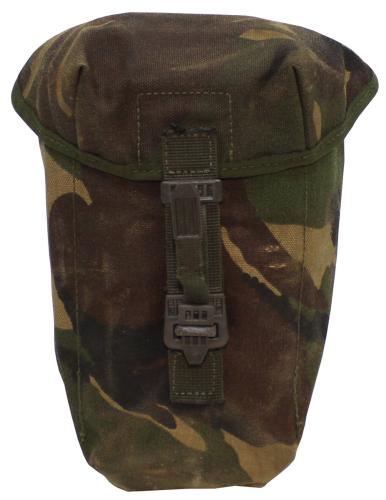 Brit. Feldflaschentasche, DPM tarn, gebr.
