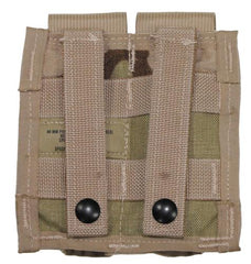 US Patronentasche, "MOLLE", doppel, 3 Fb.desert, neuw.