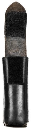 Verteidigungsspray-Etui, Leder, gebr.