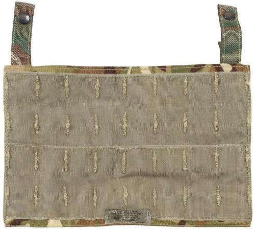 Brit. Frontplatte, mit Klett, Osprey MK IV, MTP tarn, neuw.