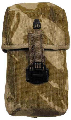 Brit. Koppeltasche, MOLLE, Wasserflasche, desert, neuw.