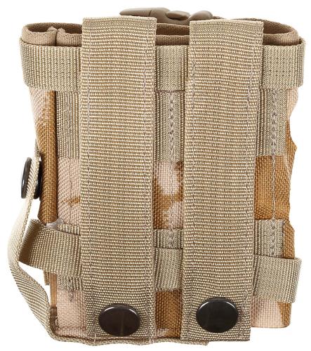 Brit. Funkgerätetasche, MOLLE, DPM desert, gebr.