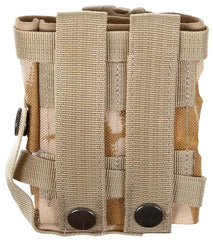 Brit. Funkgerätetasche, MOLLE, DPM desert, gebr.