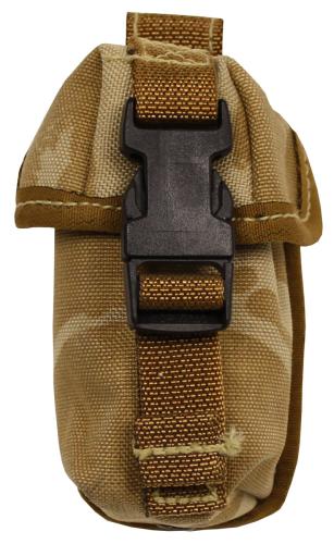 Brit. Granatentasche 40 mm, MOLLE, DPM desert, gebr.
