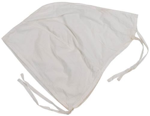Schwed. Rucksacküberzug, klein, weiß, gebr.