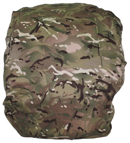 Brit. Rucksacküberzug, groß, MTP tarn, gebr.