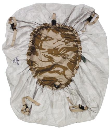 Brit. Rucksacküberzug, groß, DPM desert tarn, neuw.