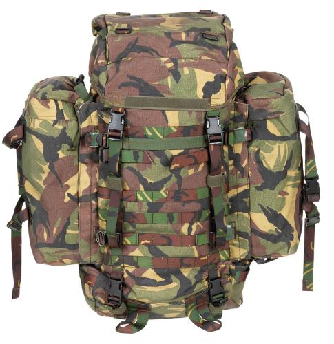 Holl. Rucksack, Medium, 60 l, tarn, mit Seitent., gebr.