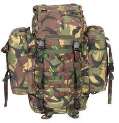 Holl. Rucksack, Medium, 60 l, tarn, mit Seitent., gebr.