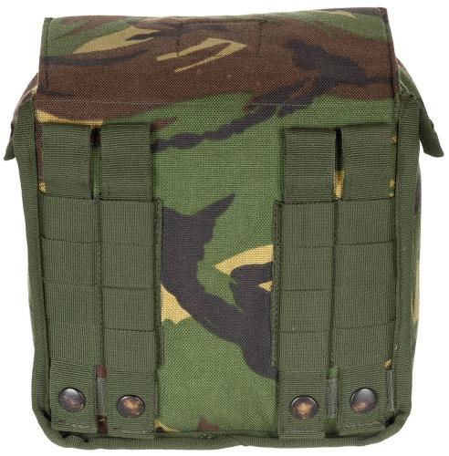 Holl. Feldtasche, "MOLLE", für Helmhalterung, tarn, gebr.