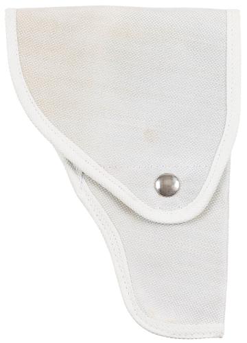 Ital. Pistolenholster, Canvas, Typ I, weiß, neuw.