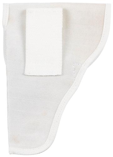 Ital. Pistolenholster, Canvas, Typ I, weiß, neuw.