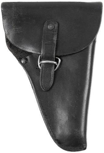 Ital. Pistolenholster, Leder, für Beretta, Typ II, gebr.