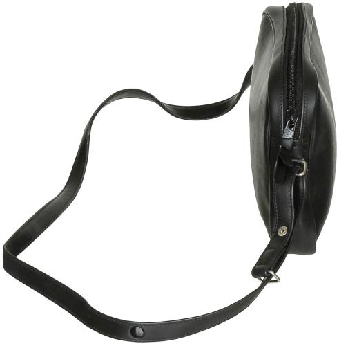 Brit. Schultertasche, DAMEN, RN, RAF, schwarz, gebr.
