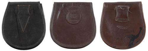 Schott. Ledertasche, gebr.