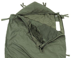 Brit. Mumienschlafsack, "Light Weight", oliv, gebr.
