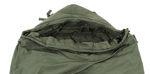 Brit. Mumienschlafsack, "Light Weight", oliv, gebr.