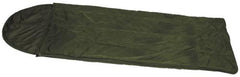 Brit. Schlafsack, Mini Pack, "Warm Weather", oliv, gebr.