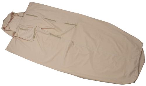 Brit. Innenschlafsack, khaki, neuwertig