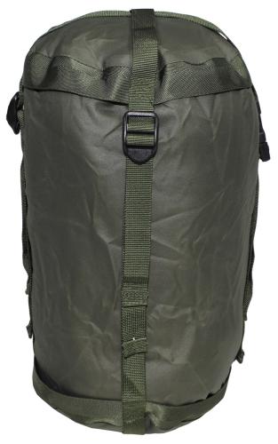 Brit. Kompressionssack, oliv, für Schlafsack, klein, gebr.