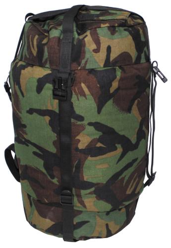 Holl. Kompressionssack, gebr., für Schlafsack, NL tarn