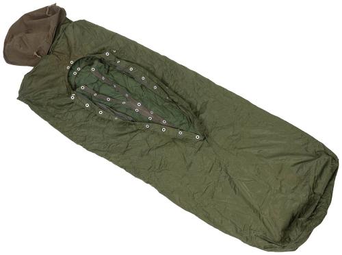 Ungar. Schlafsack, oliv, gebr.