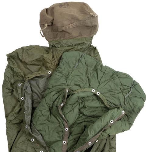 Ungar. Schlafsack, oliv, gebr.