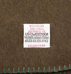 BW Decke, braun, ca. 210 x 200 cm, neuw.